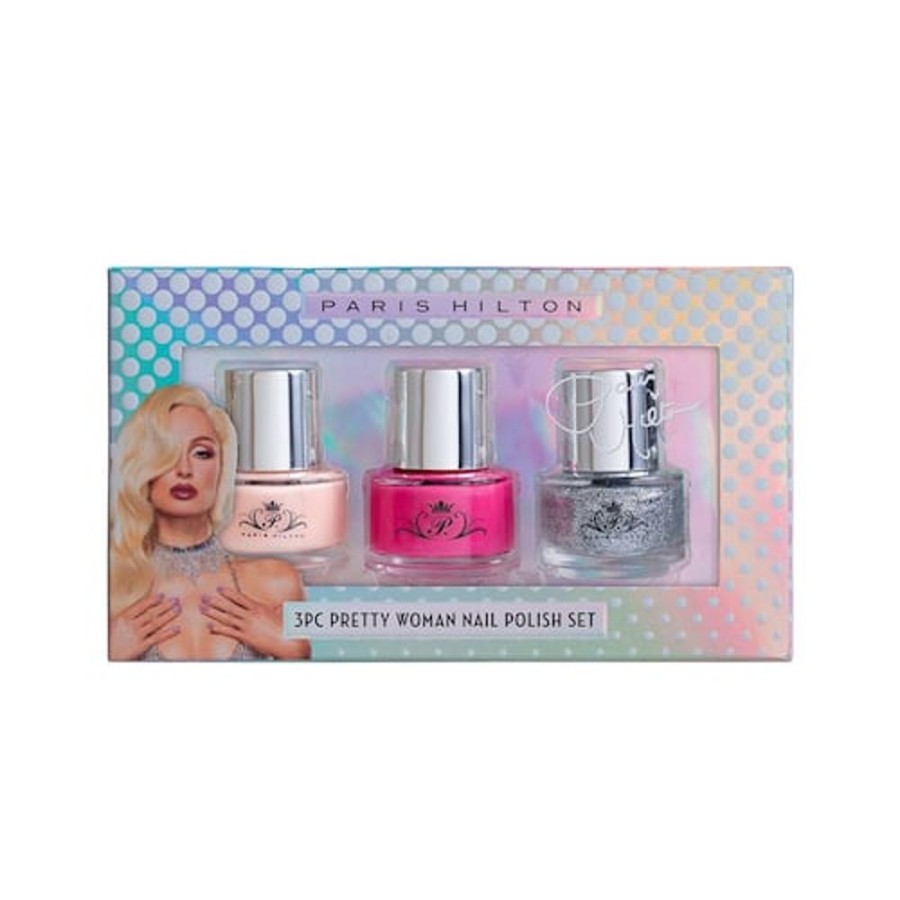 Set Dama Ufemme | Set Paris Hilton Pretty Woman Nail (Esmalte 5.5 Ml + Esmalte 5.5 Ml + Esmalte 5.5 Ml) Dama