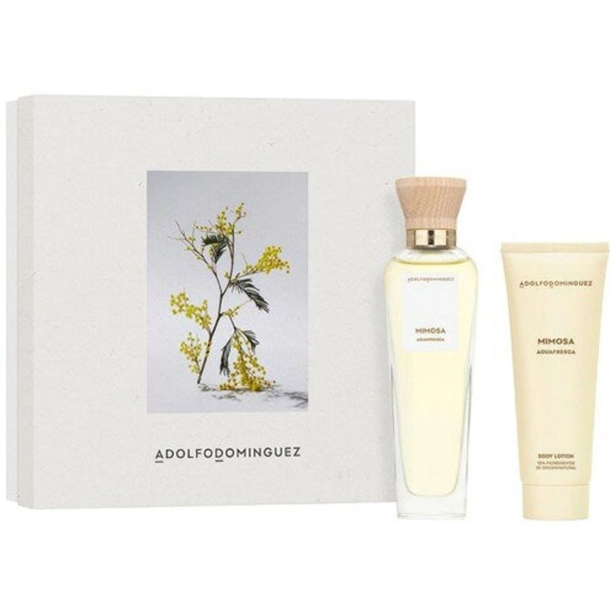 Set Dama Ufemme | Set Adolfo Dominguez Agua Fresca Mimosa (Perfume 120 Ml + Body Lotion 75 Ml) Dama