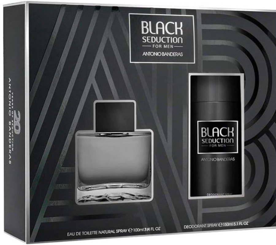 Set Caballero Ufemme | Set Antonio Banderas Black Seduction (Perfume 100 Ml + Body Spray 150 Ml) Cab