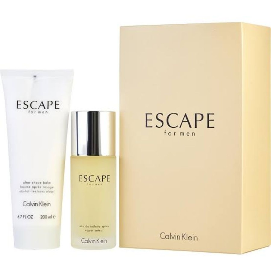 Set Caballero Ufemme | Set Calvin Klein Escape (Perfume 100 Ml + After Shave 200 Ml) Cab