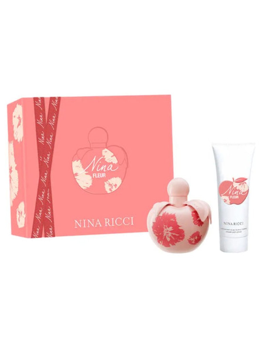 Set Dama Ufemme | Set Nina Ricci Nina Fleur (Perfume 80 Ml + Body Lotion 75 Ml) Dama