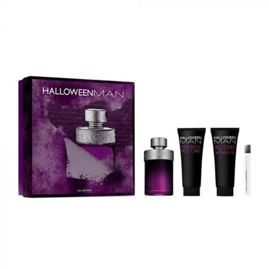 Set Caballero Ufemme | Set Halloween Man (Perfume 125 Ml + Mini 10 Ml + After Shave 100 Ml + Gel Ducha 100 Ml) Cab