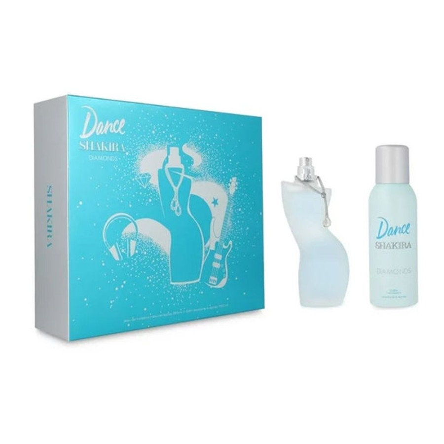 Set Dama Ufemme | Set Shakira Dance Diamonds (Perfume 80 Ml + Body Spray 150 Ml) Dama