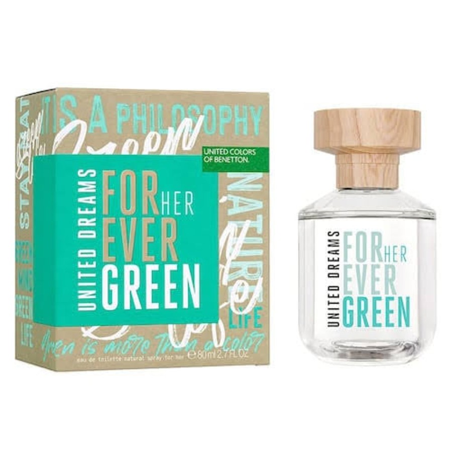 Perfumes Dama Ufemme | Benetton United Dreams Forever Green For Her 80 Ml Edt Dama