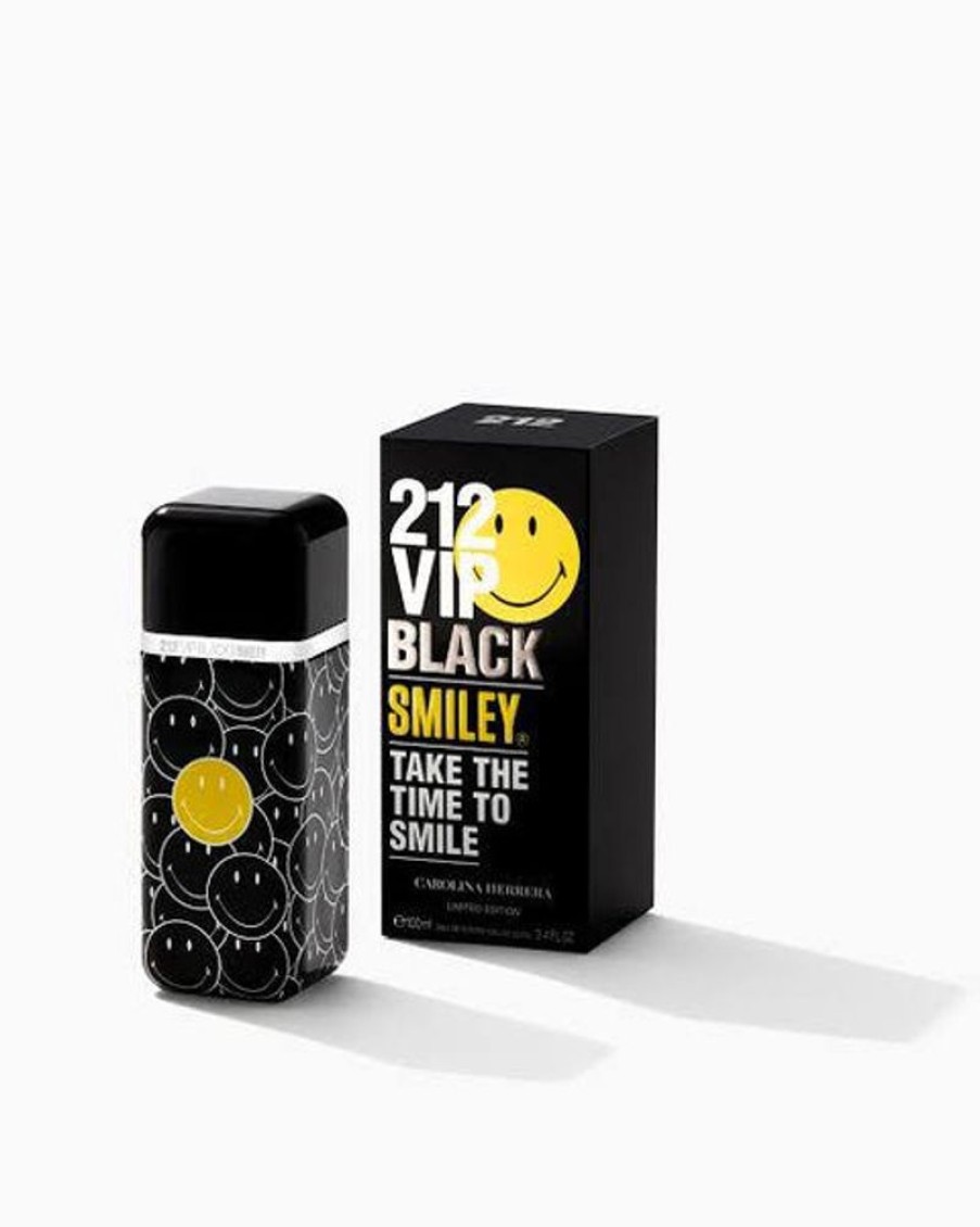 Perfumes Caballero Ufemme | Carolina Herrera 212 Vip Black Smiley 100 Ml Edp Cab