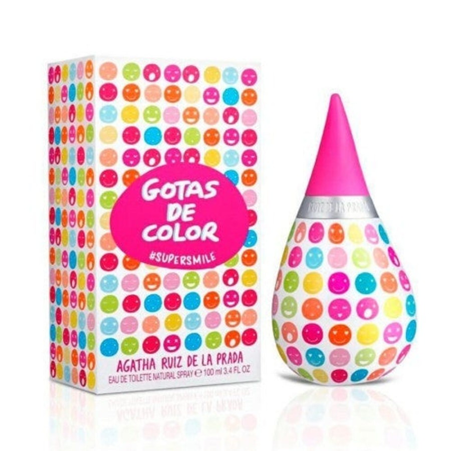 Perfumes Dama Ufemme | Agatha Ruiz De La Prada Gotas De Color Supersmile 100 Ml Edt Dama