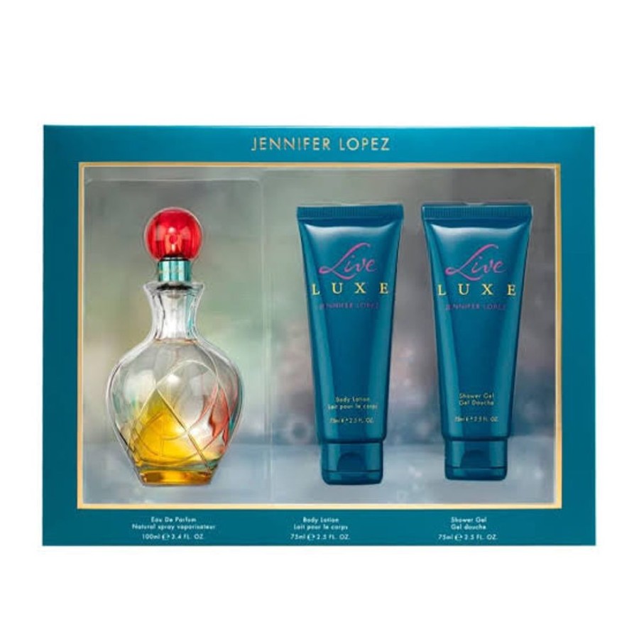 Set Dama Ufemme | Set Jennifer Lopez Live Luxe (Perfume 100 Ml + Body Lotion 75 Ml + Gel Ducha 75 Ml) Dama