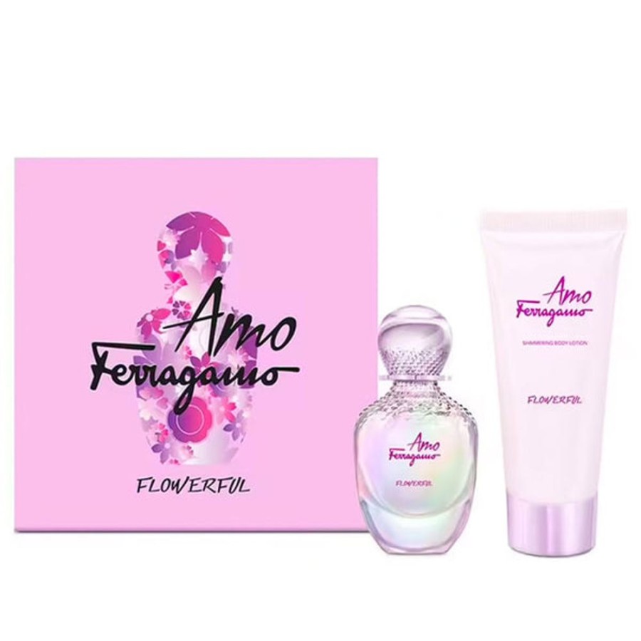 Set Dama Ufemme | Set Salvatore Ferragamo Amo Flowerful (Perfume 50 Ml + Body Lotion 100 Ml) Dama