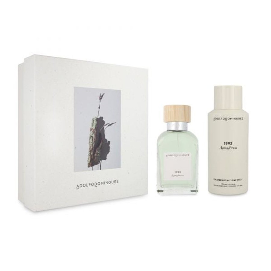 Set Caballero Ufemme | Set Adolfo Dominguez Agua Fresca 1993 (Perfume 120 Ml + Body Spray 150 Ml) Cab