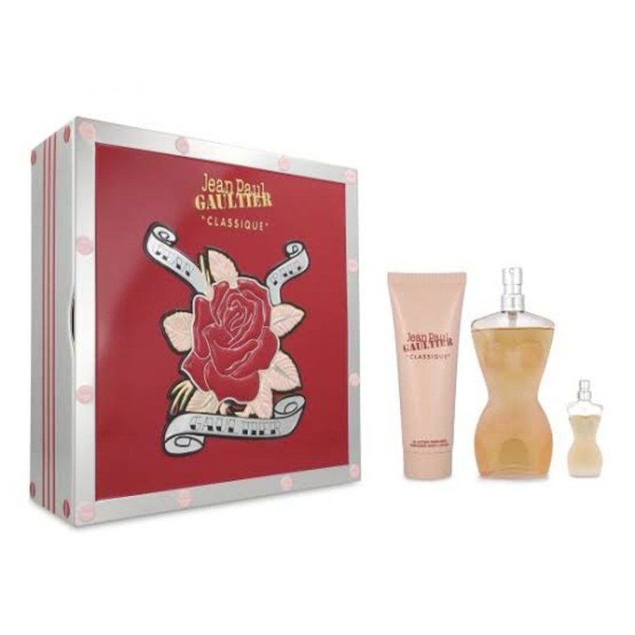 Set Dama Ufemme | Set Jean Paul Gaultier Classique (Perfume 100 Ml + Crema 75 Ml + Mini 6 Ml) Dama