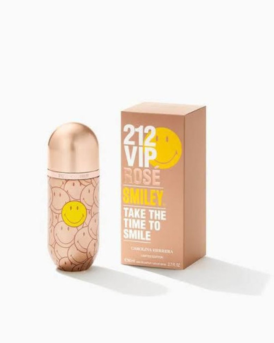 Perfumes Dama Ufemme | Carolina Herrera 212 Vip Rose Smiley 80 Ml Edp Dama